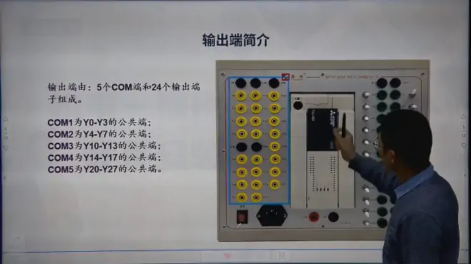 PLC机电一体控制核心，电工解读plc输入与输出端，了解界面结构